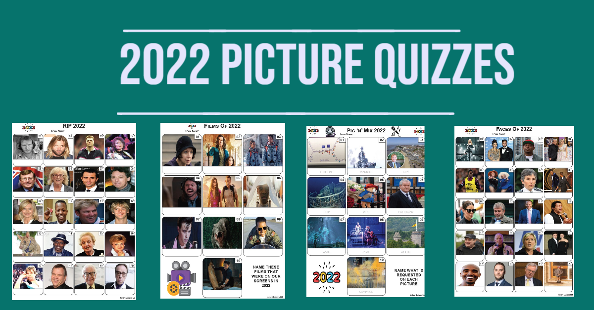 2022 Picture Quizzes