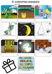 Christmas Dingbats Picture Quiz - 10 Christmas Songs to Identify!